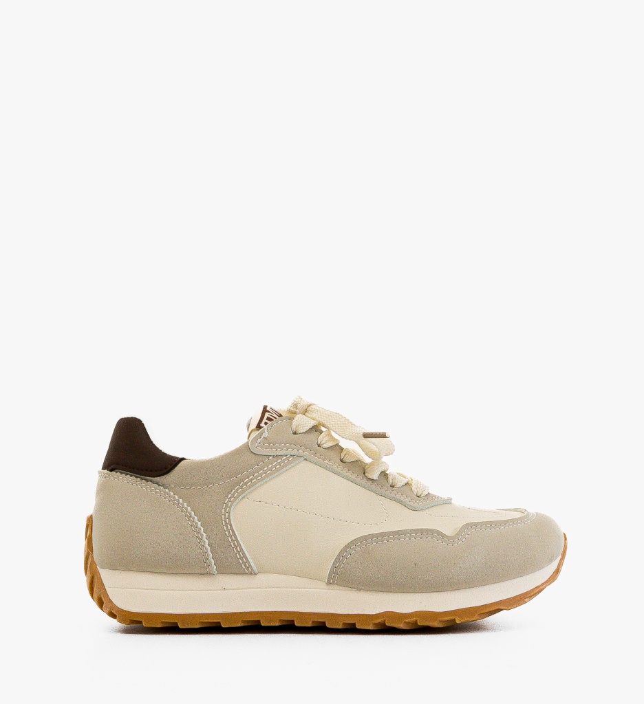 Sneakers Myga Bej - Confort și Stil Sport - imagine 4