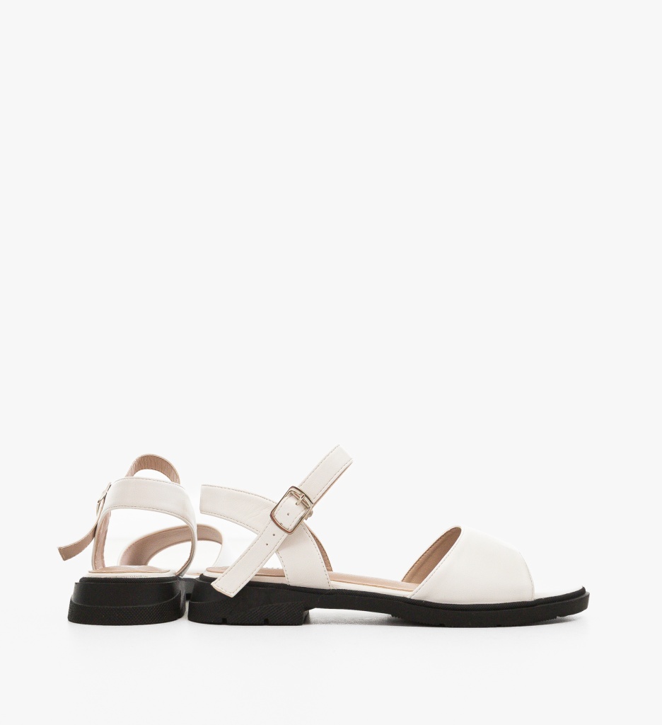 Sandale Dama Nango Albe | Eleganță și Confort - imagine 4