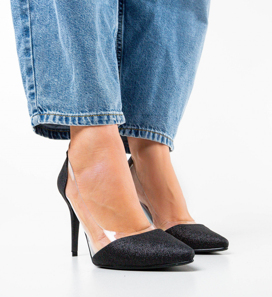 Pantofi Ruz Negri - Eleganță și Stil