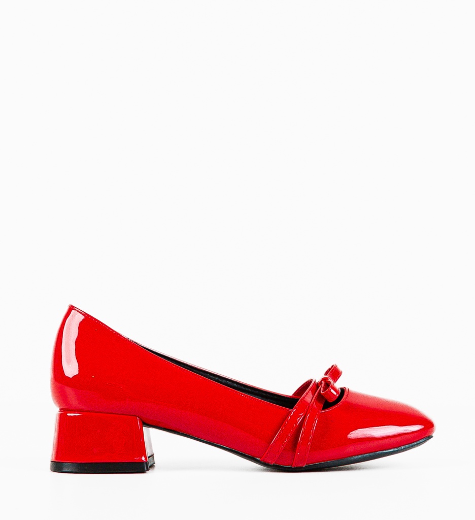 Pantofi Rosii cu Toc - Eleganță și Stil - imagine 2