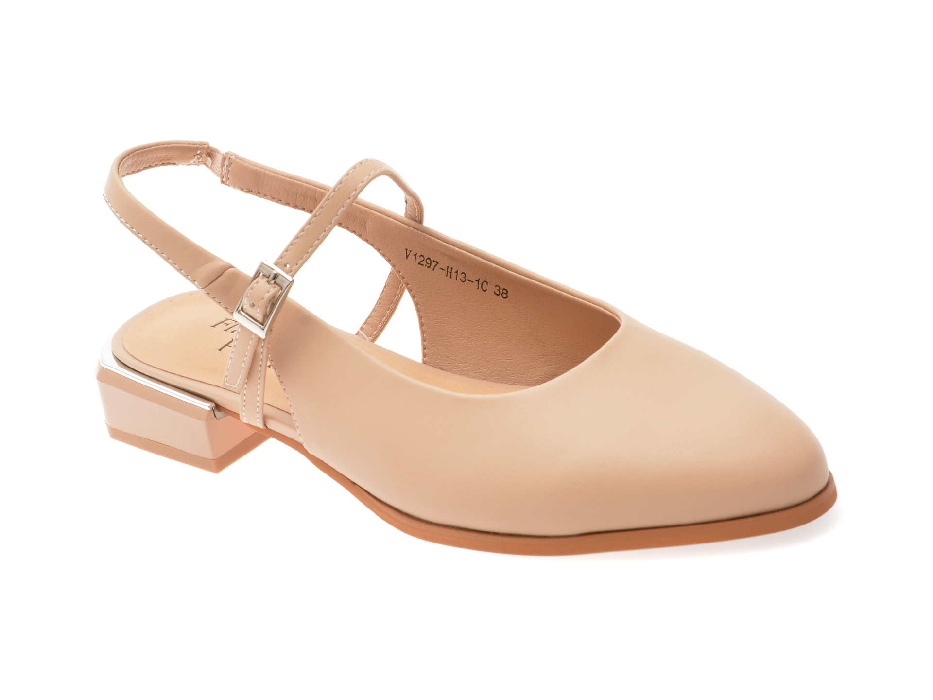 Pantofi Flavia Passini Nude | Eleganță Piele Naturală