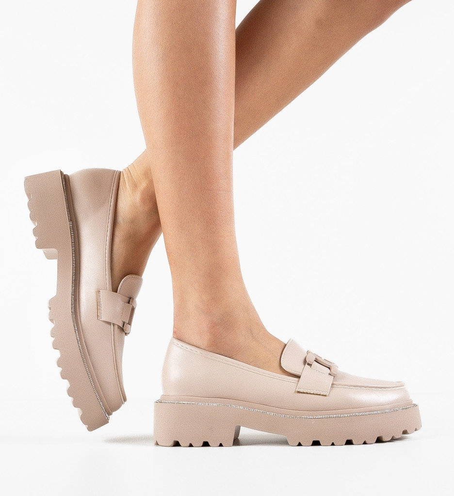 Pantofi Casual Layton Bej - Confort și Stil Zilnic - imagine 4