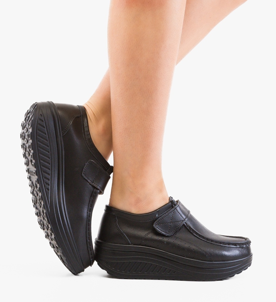 Pantofi Casual Utre Negri - Confort și Stil Zilnic - imagine 5
