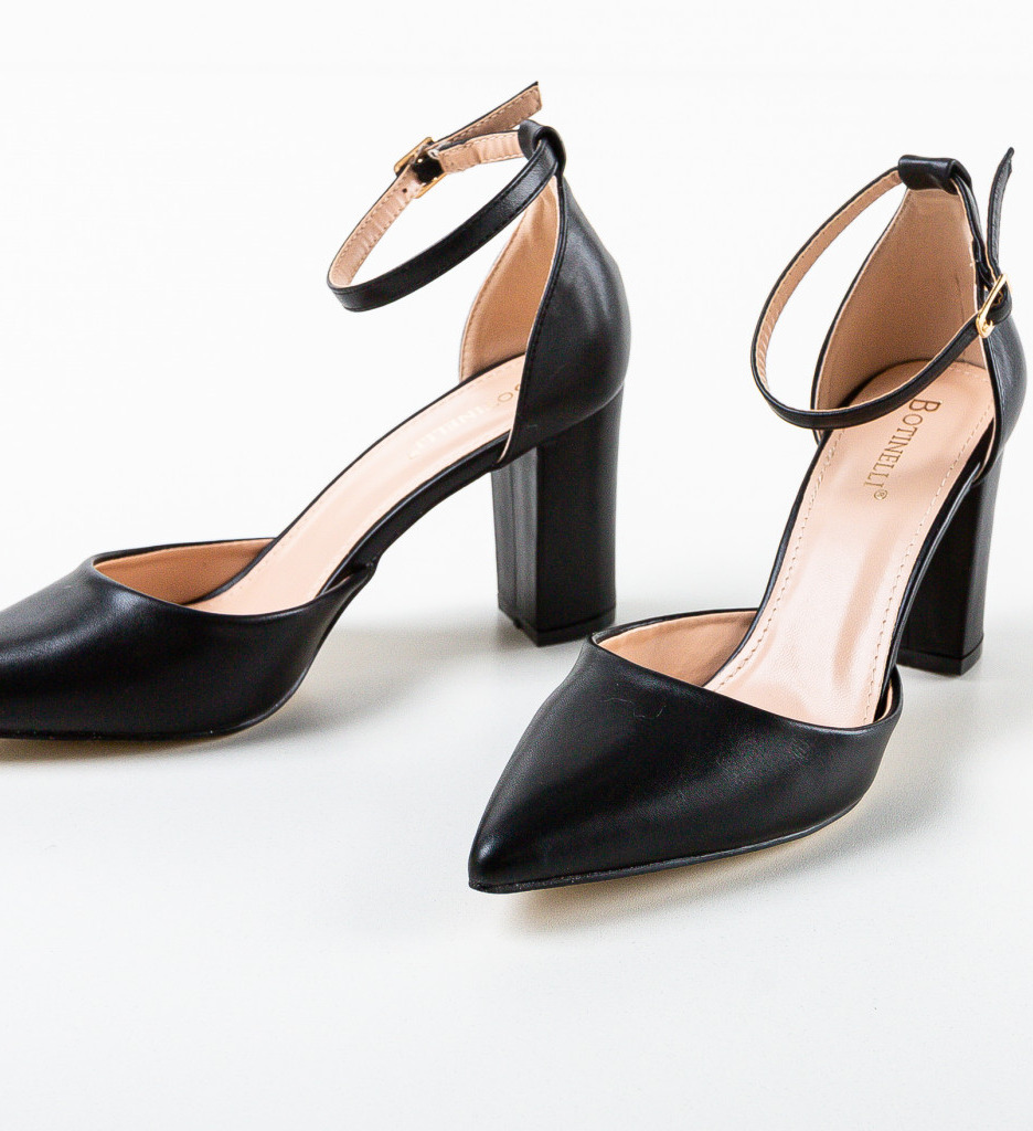 Pantofi Dama Swarte Negri | Toc Elegant - imagine 5