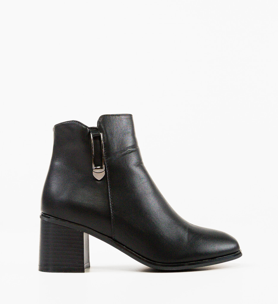 Botine Mahdi Negre - Eleganță și Stil - imagine 6