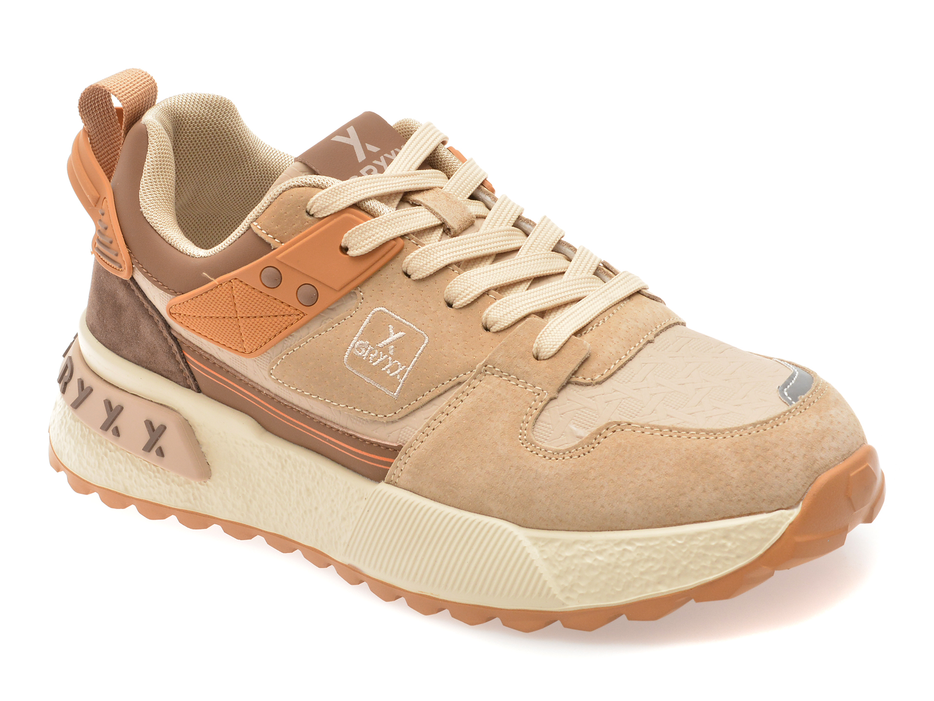 Pantofi sport GRYXX bej, piele ecologică