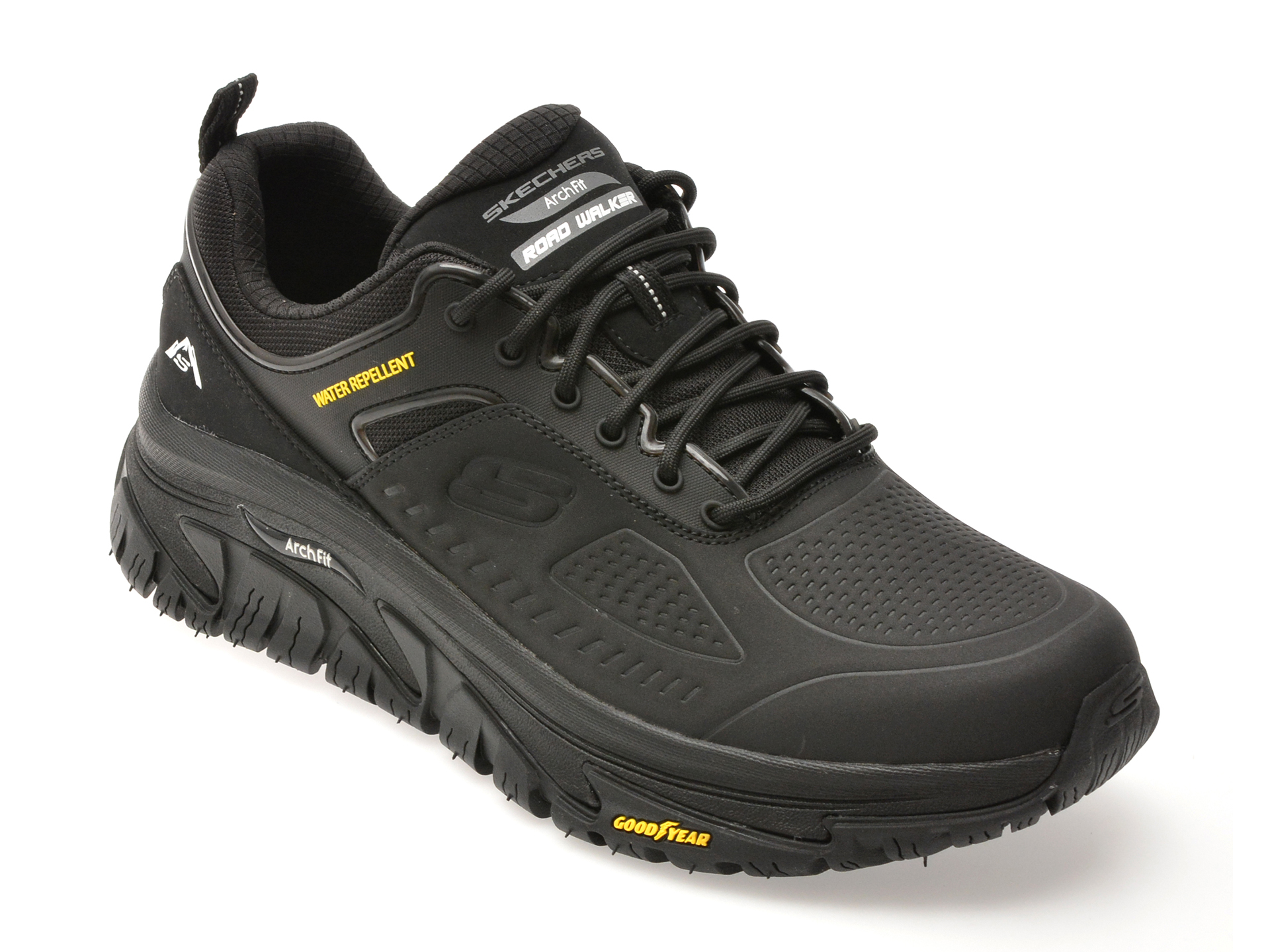 Skechers ARCH FIT Walker - Pantofi negri confortabili