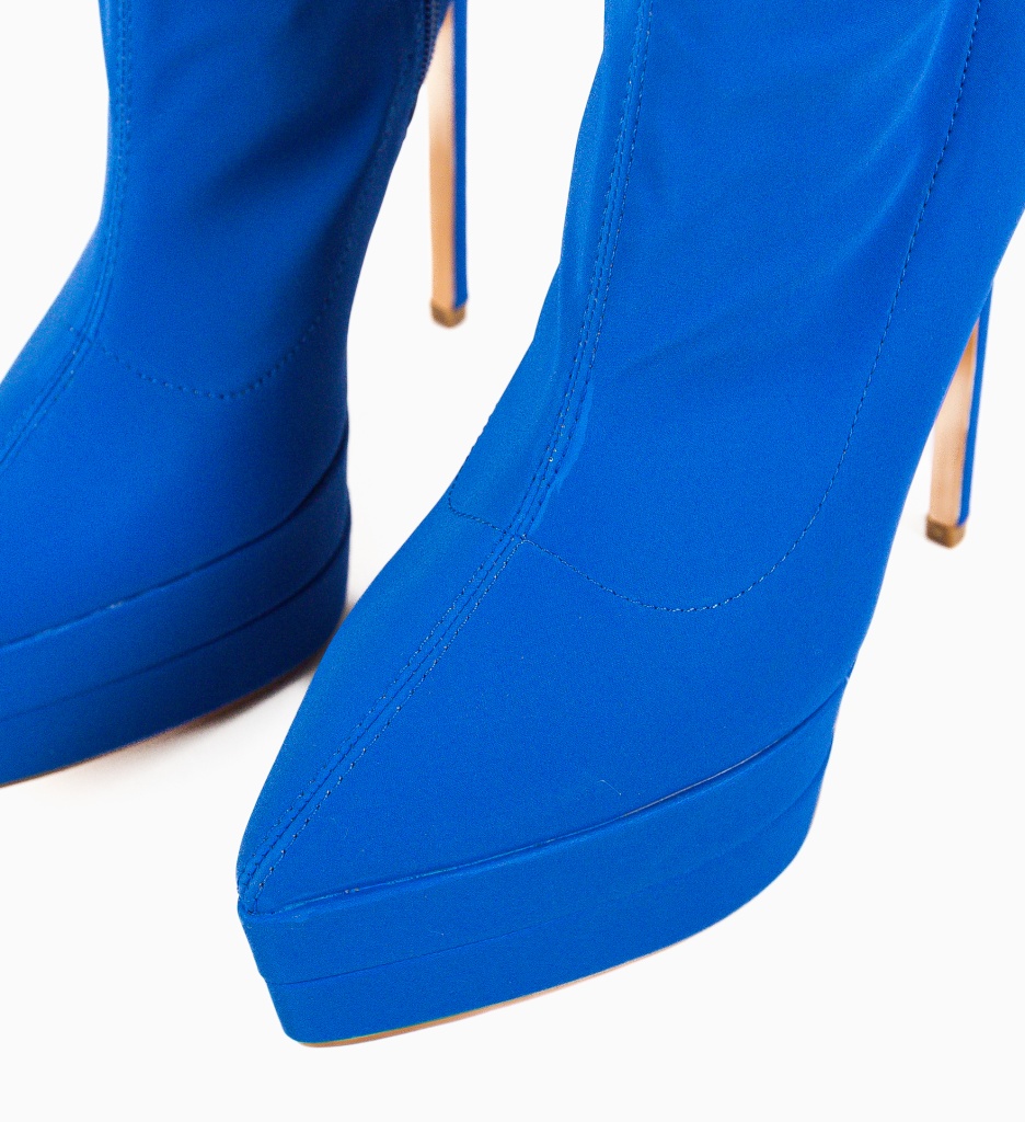 Botine Dama Kato Albastre - Eleganță și Confort - imagine 7