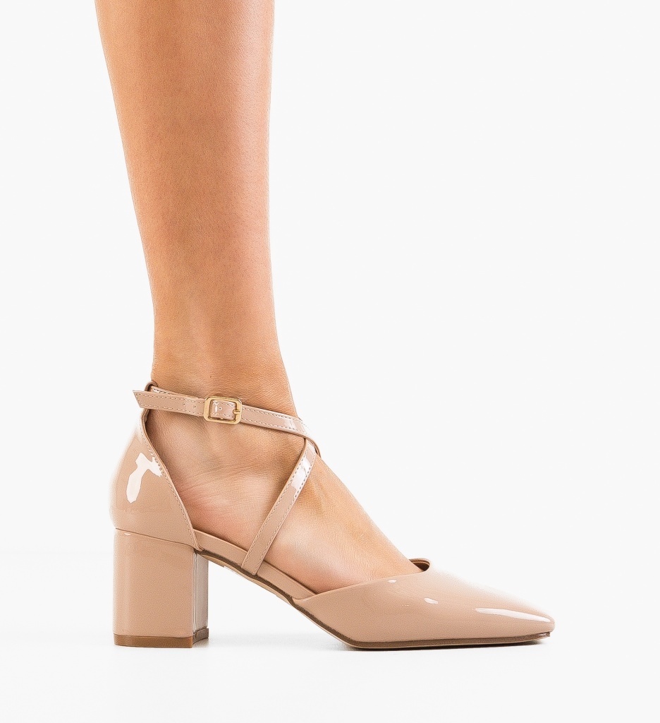 Pantofi Dama Zawadi Nude - Eleganță și Stil - imagine 6