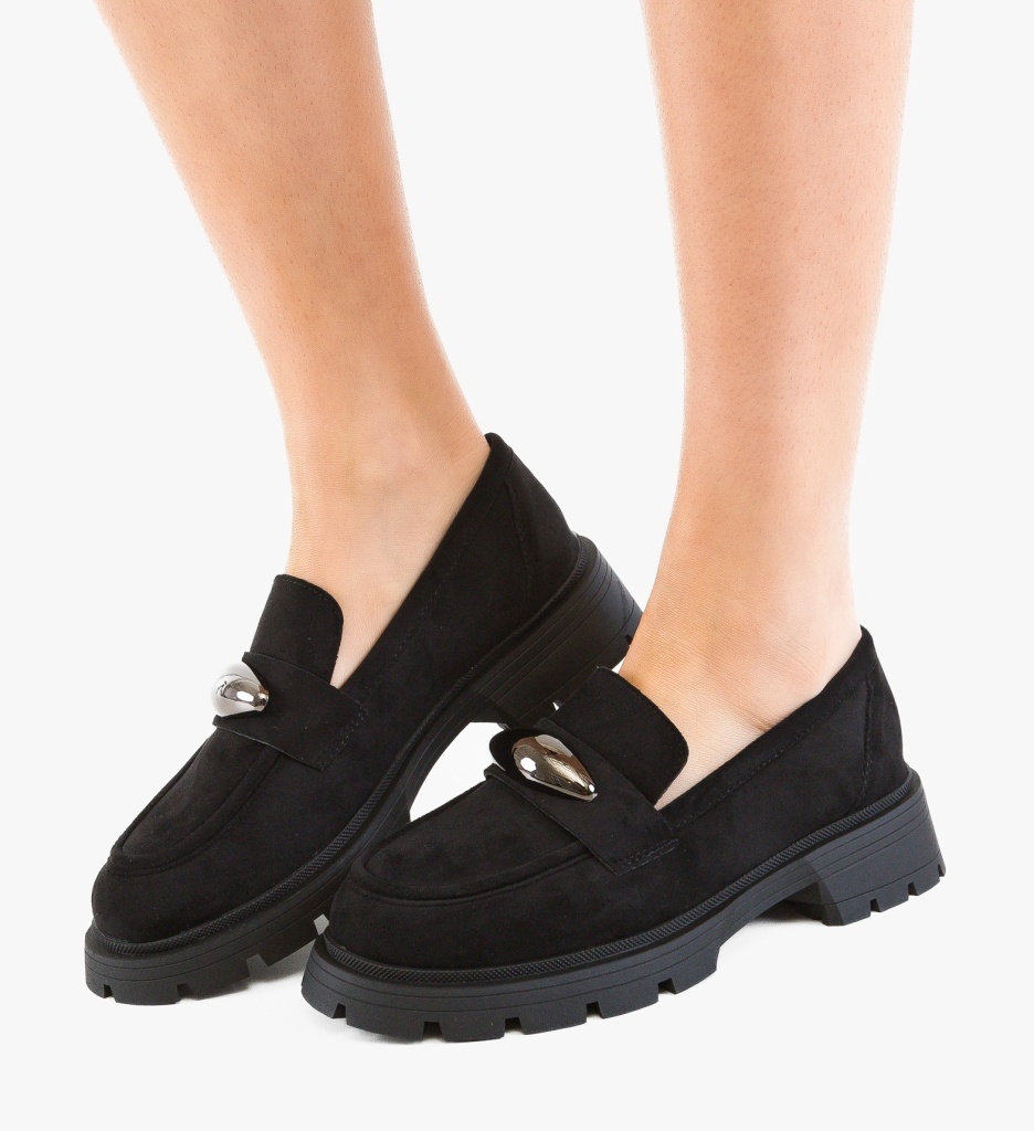 Pantofi Casual Dama Torant Negri - Confort Eleganță