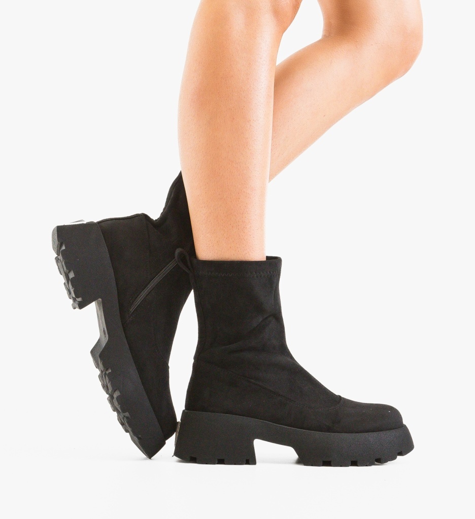 Ghete Dama Hehez Negre Elegante - imagine 6