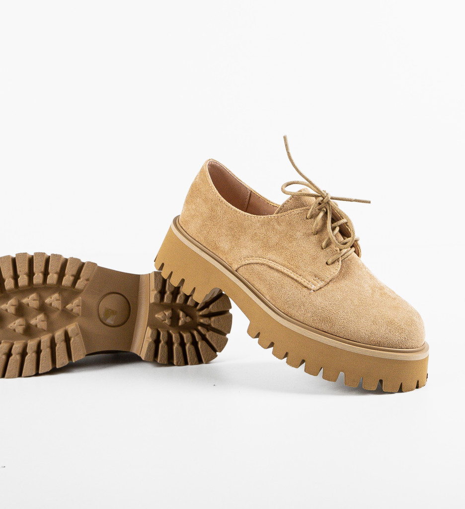 Pantofi Dama Maisie Camel | Confort Zilnic - imagine 14