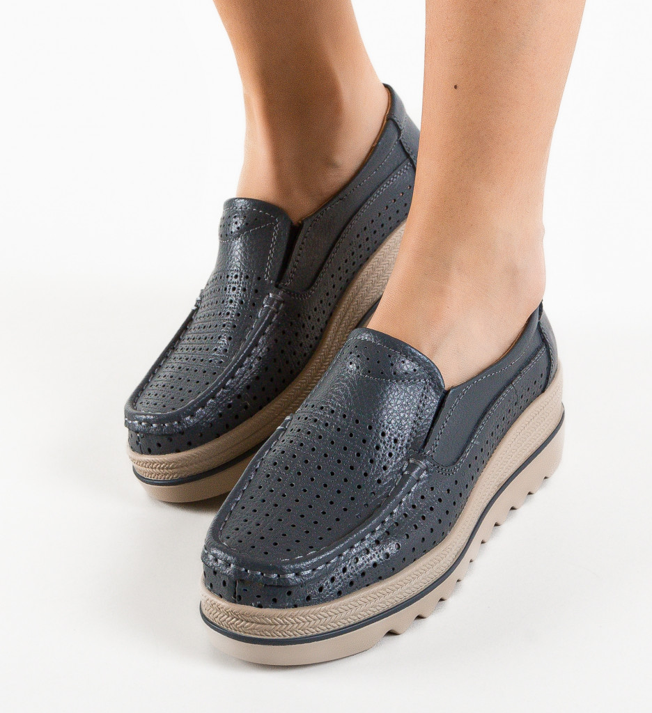 Pantofi Casual Gri - Confort și Stil - imagine 3