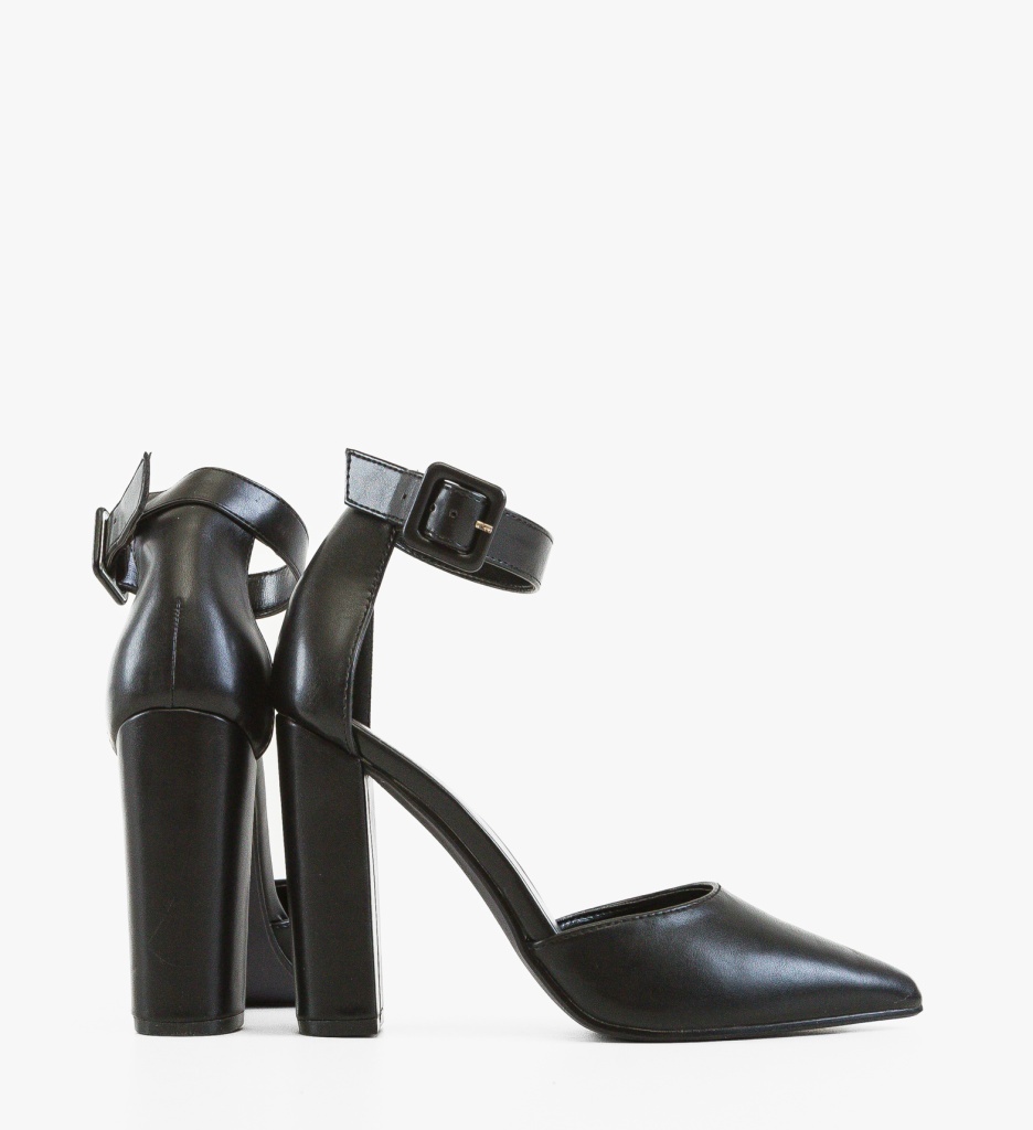 Pantofi Stiletto Kekere Negri | Eleganță și Stil - imagine 2