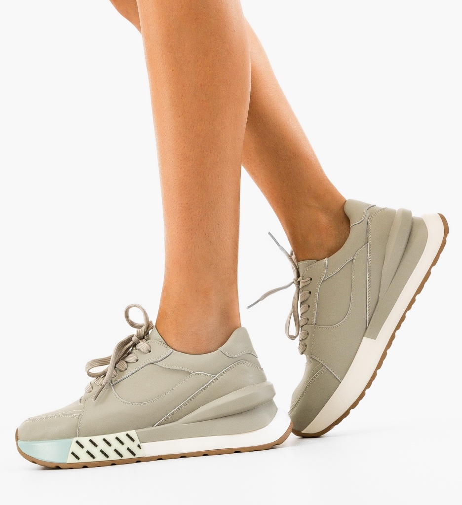 Sneakers Dama Vega Turcoaz - Confort și Stil - imagine 5