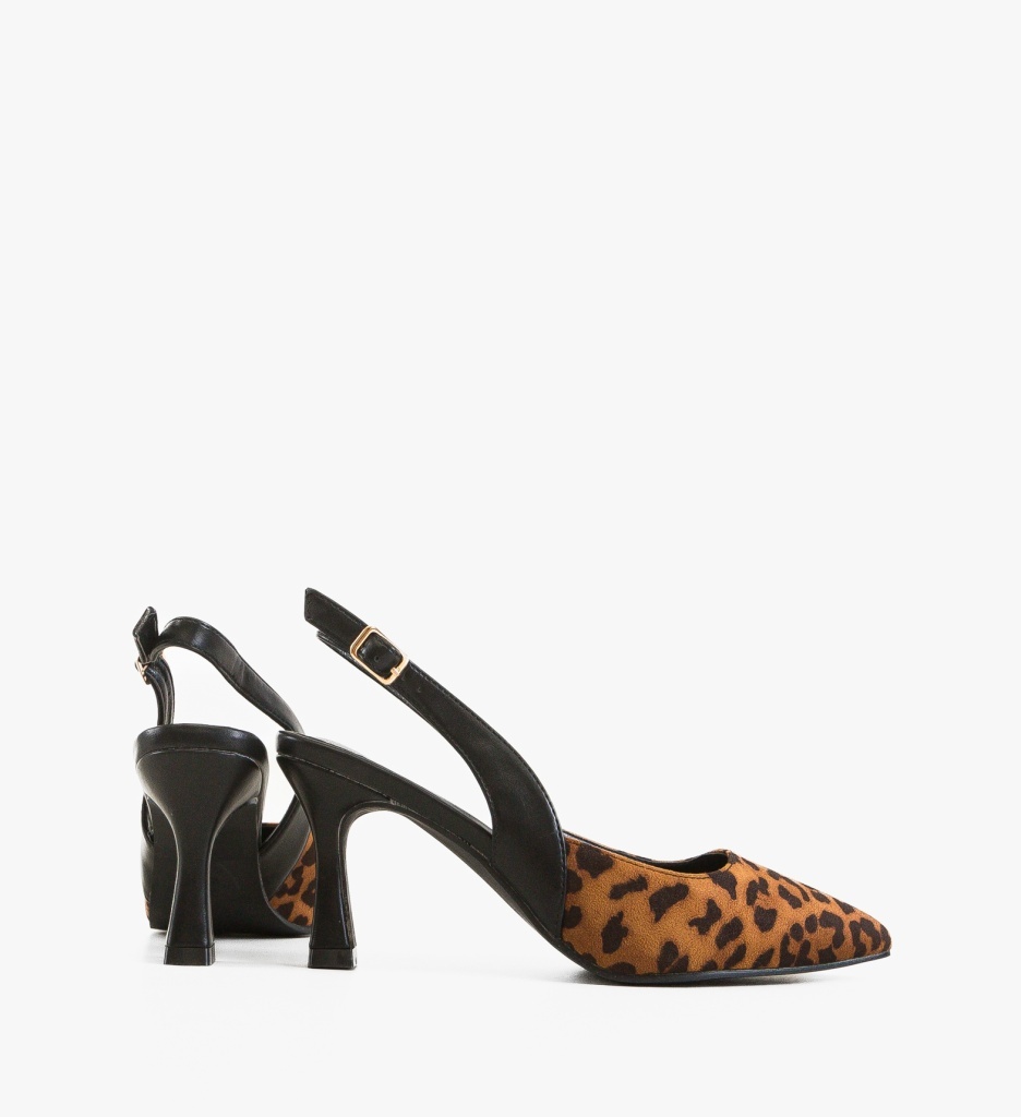 Pantofi Stiletto Dama Print - Eleganță și Stil - imagine 5