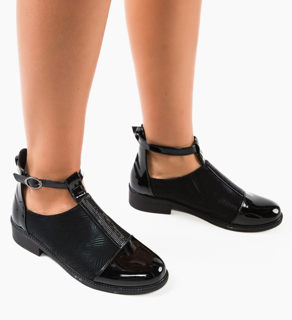 Pantofi Casual Dama Avantaz Negri - Confort și Stil - imagine 2