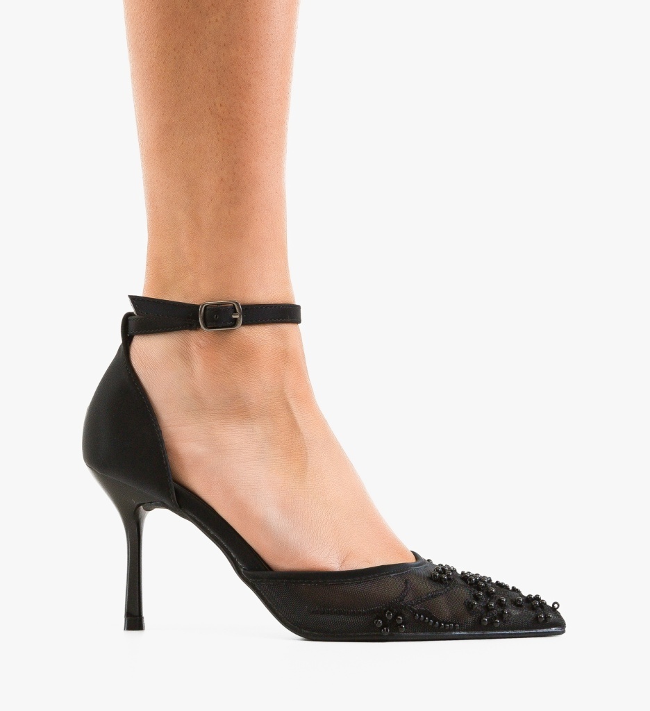 Pantofi dama Sammey Negri eleganți - imagine 6