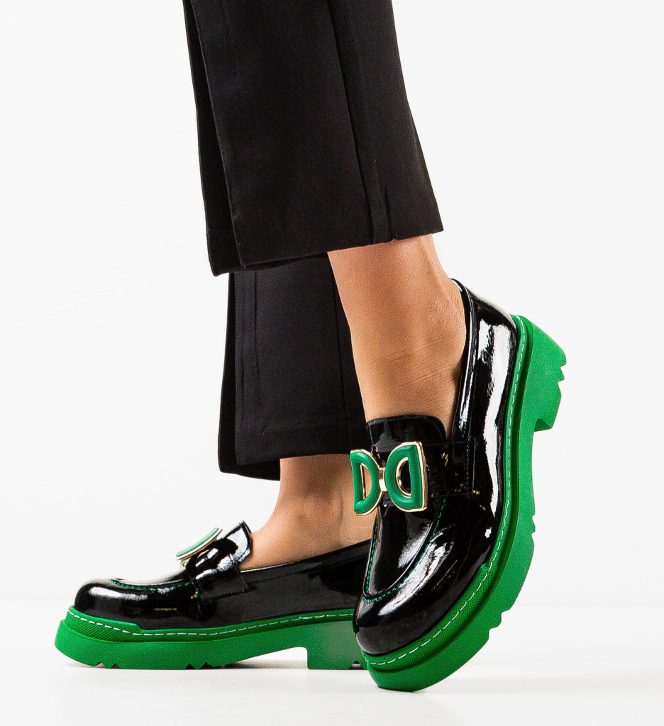 Pantofi Casual Dama Markyez Negri Confort - imagine 4