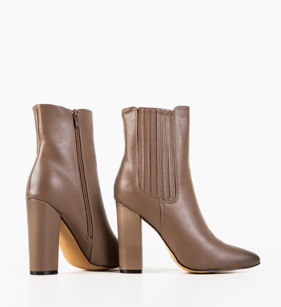 Botine Dama Reenbe Khaki - Confort și Stil - imagine 4