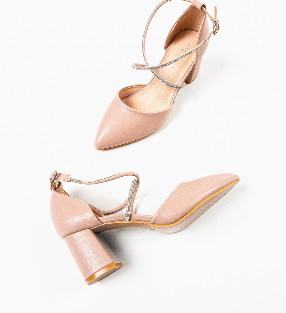 Pantofi Dorol Nude - Eleganță și Stil Versatil - imagine 7