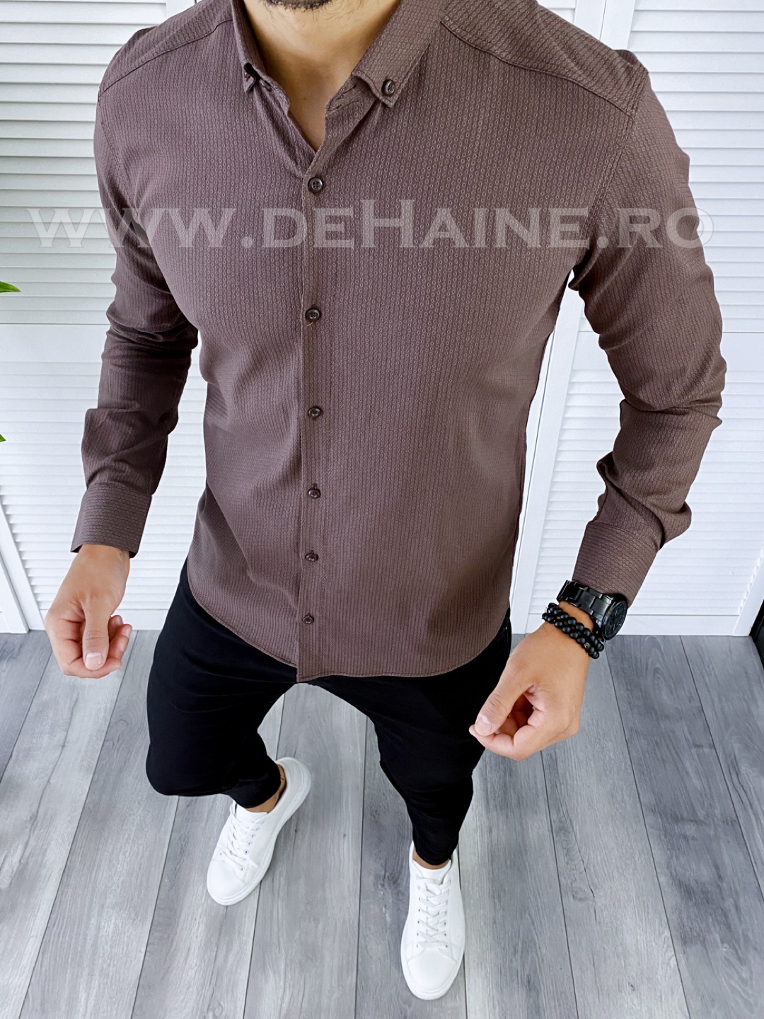Cămașă Bărbătească Slim Fit Maro, Elegantă