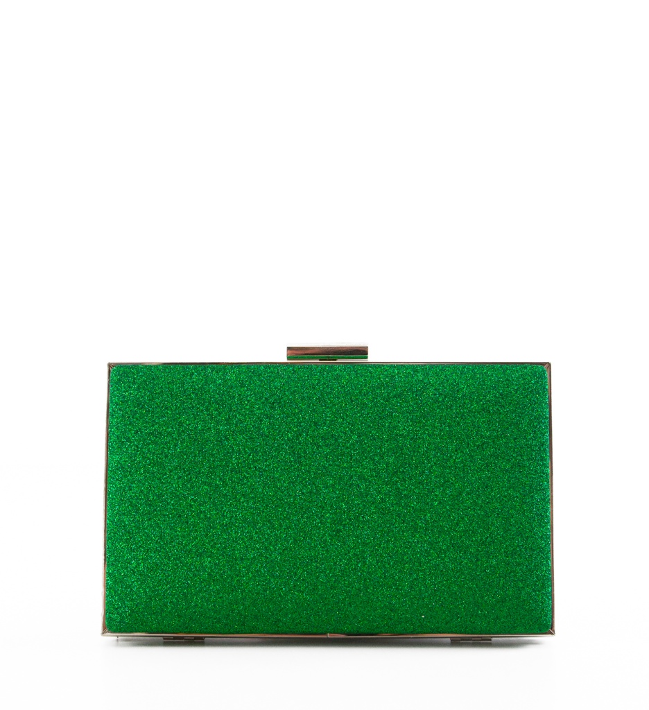 Geanta Plic Verde - Eleganță și Stil Modern - imagine 3