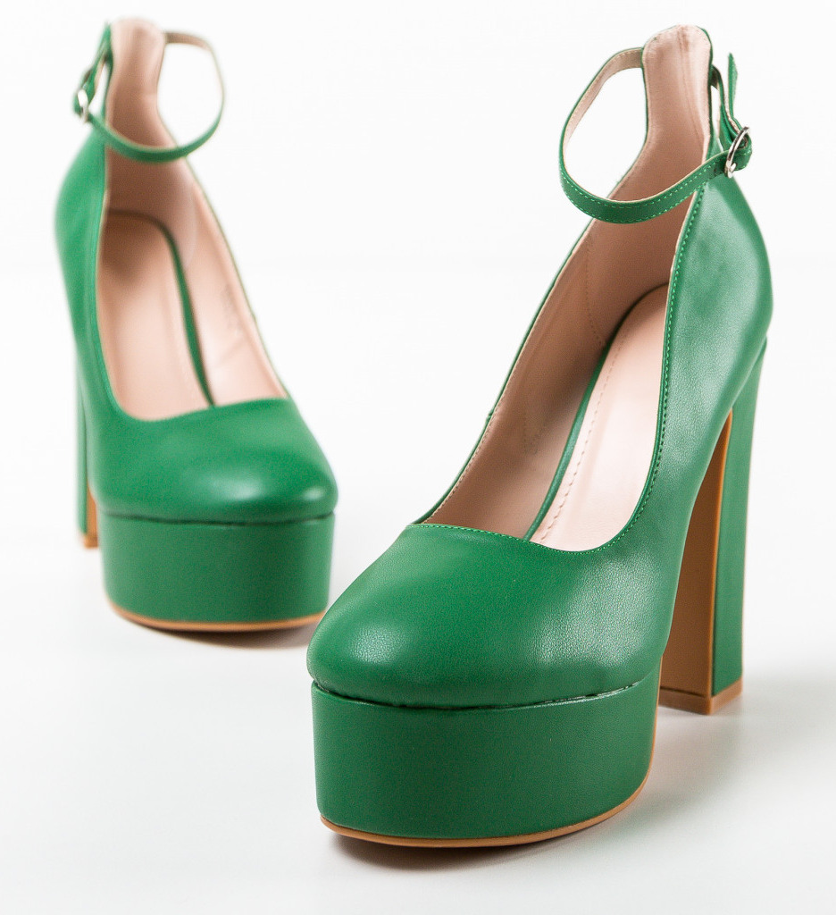 Pantofi dama Kelen Verzi cu toc elegant - imagine 5