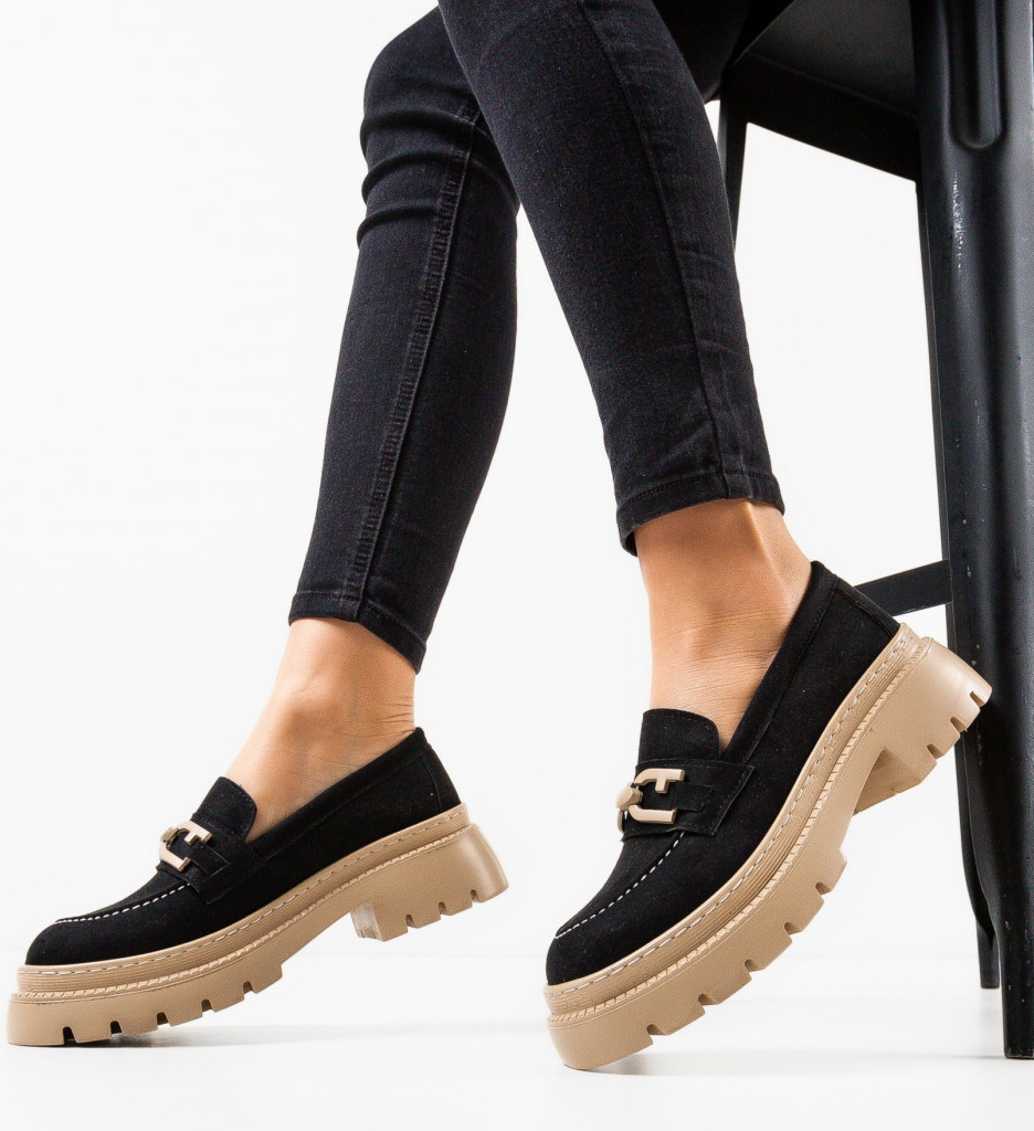 Pantofi Casual Dama Resyb Negri | Confort și Stil - imagine 3