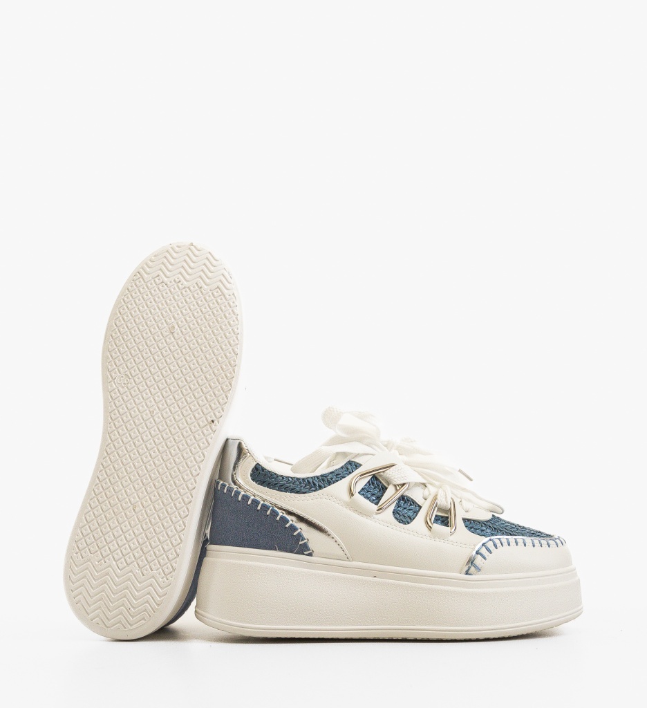 Sneakers Dama Verana Albastri | Confort și Stil - imagine 3