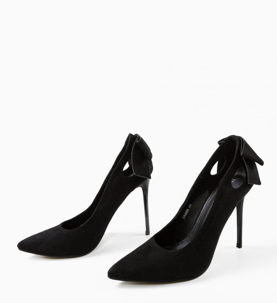 Pantofi cu toc Pastyc Negri - Eleganță și Stil - imagine 6
