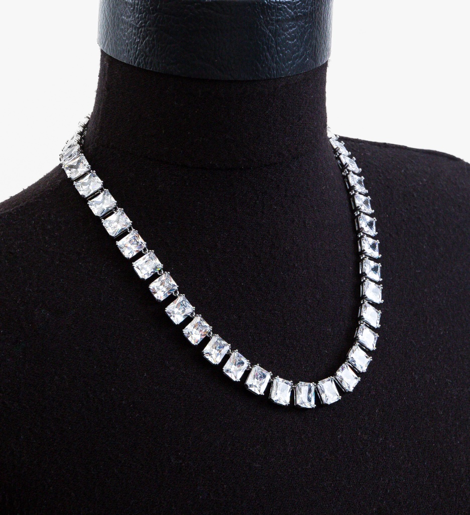 Set Bijuterii Jyza Argintiu - Eleganță Pură - imagine 3