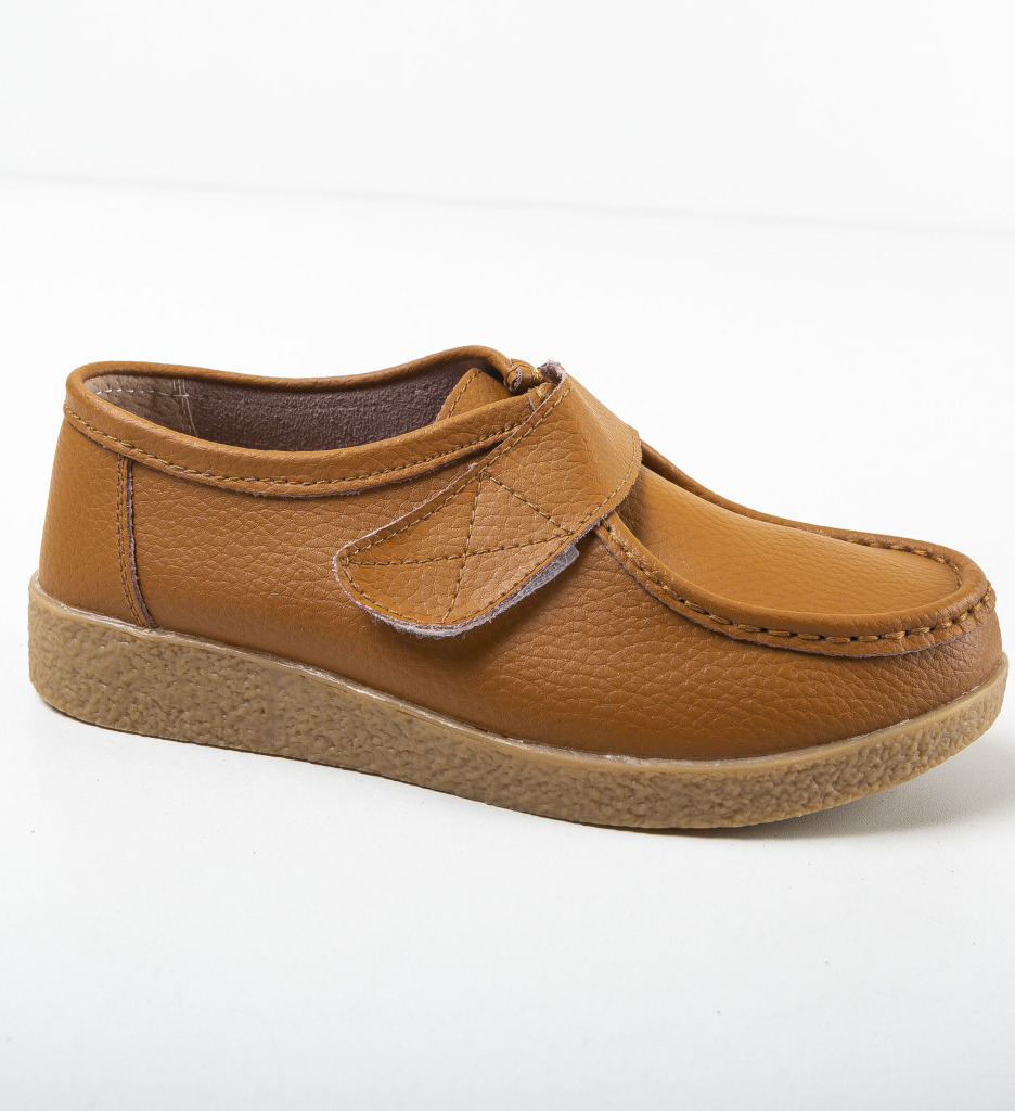 Pantofi Casual Monta Camel - Eleganță și Confort - imagine 4