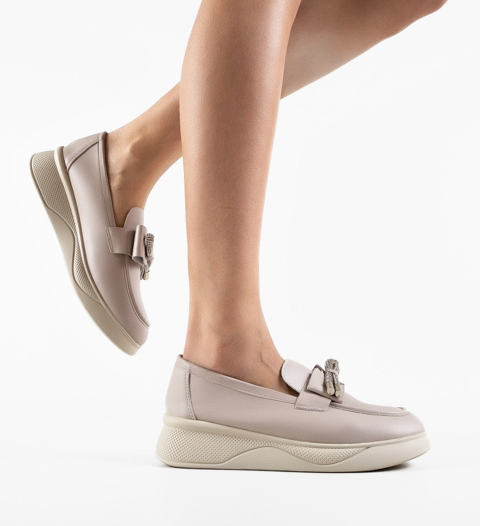Pantofi Casual Dama Eacona Roz | Confort & Stil - imagine 2