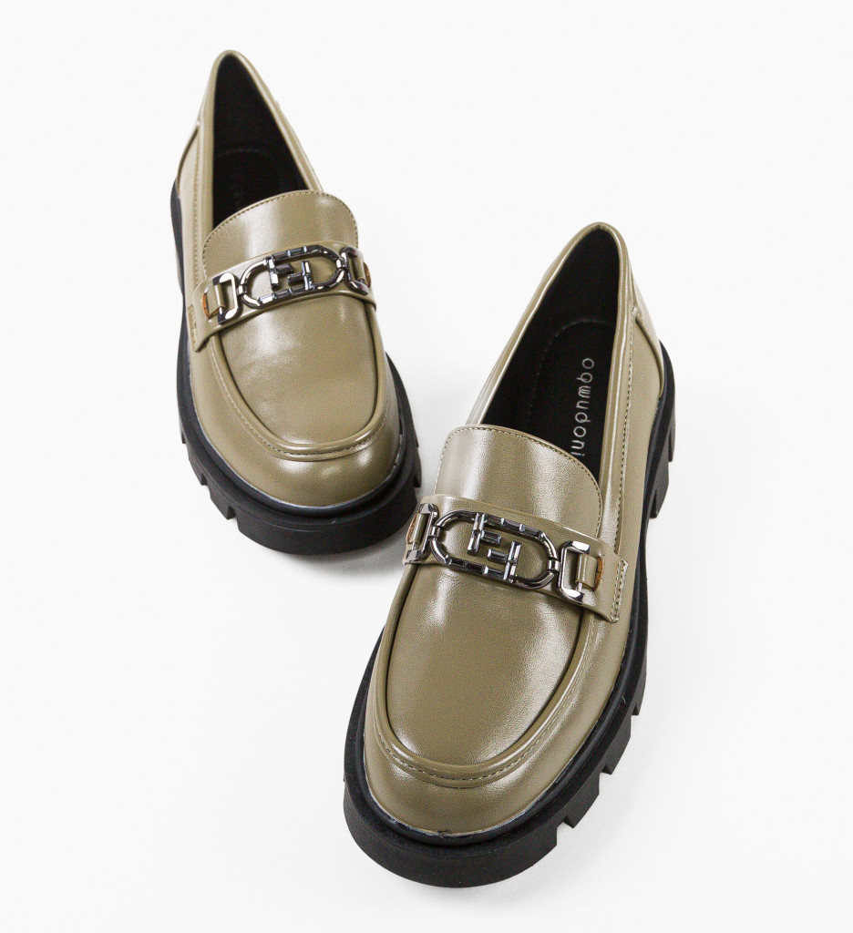 Pantofi Casual Dama Verzi Jebona | Stil și Confort - imagine 6