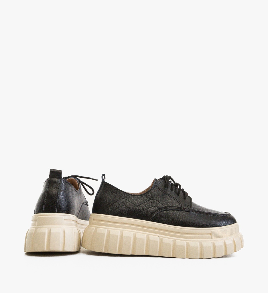 Pantofi Casual Loprem Negri - Confort și Stil