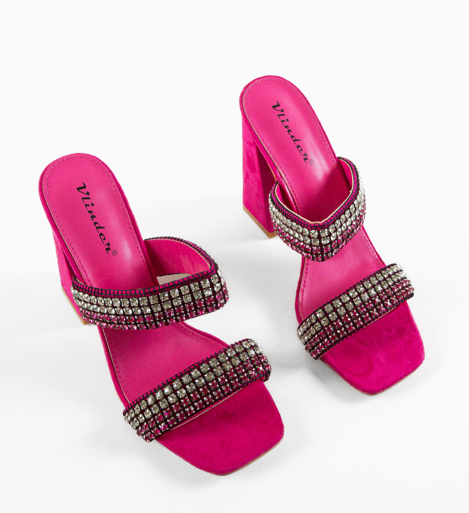 Saboti Dama Chimw Fuchsia - Eleganță Vibrantă - imagine 5