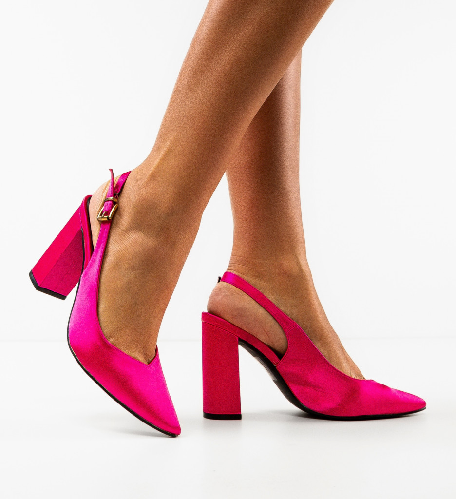Pantofi dama Anhelina Fuchsia | Eleganță și Stil - imagine 4
