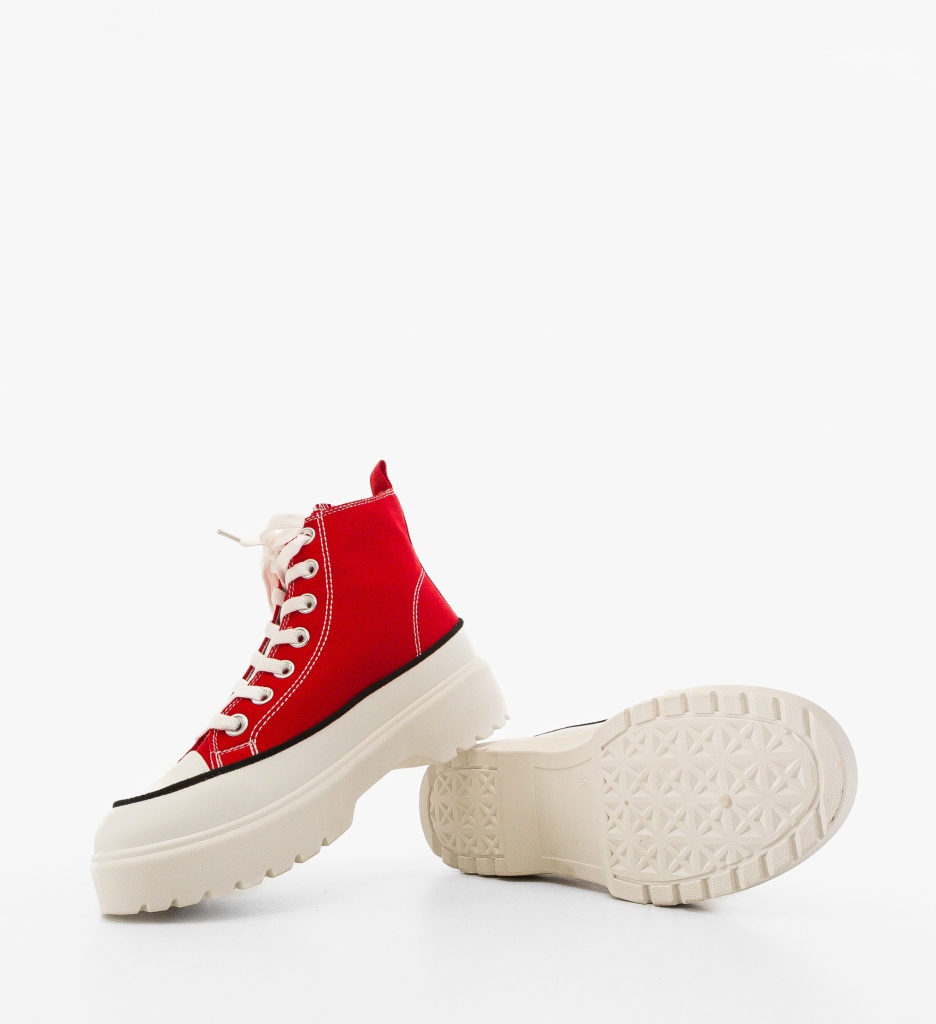 Pantofi Sport Lauren Rosii - Confort și Stil - imagine 4