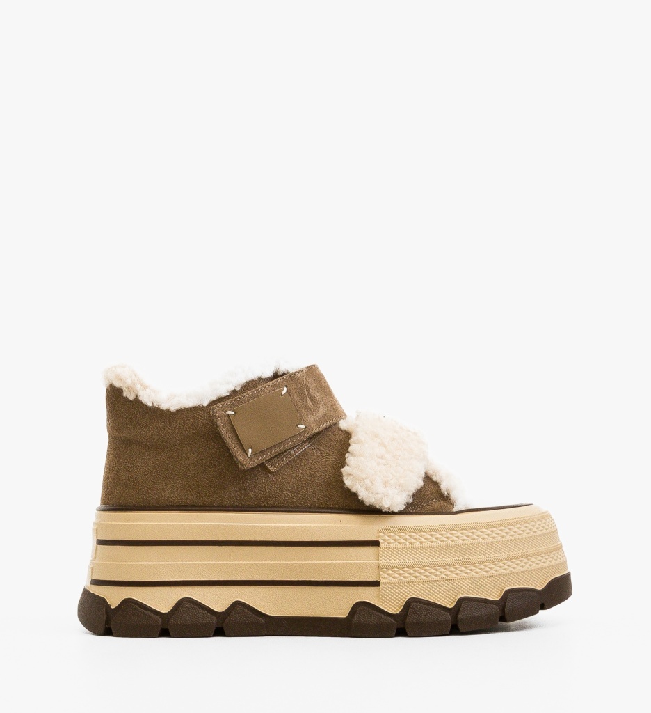 Sneakers Ojuh Khaki Dama - Confort și Stil Urban - imagine 6