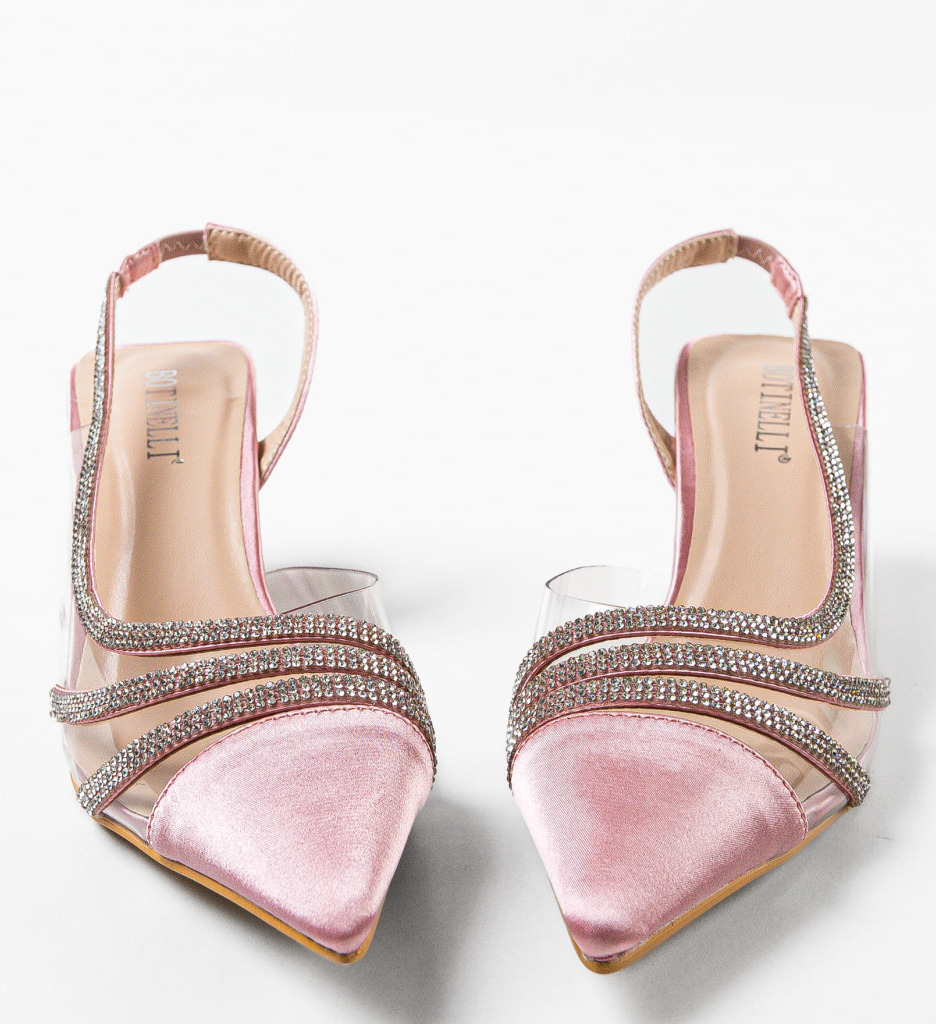 Pantofi Toc Yildiz Roz - Eleganță Asigurată - imagine 6