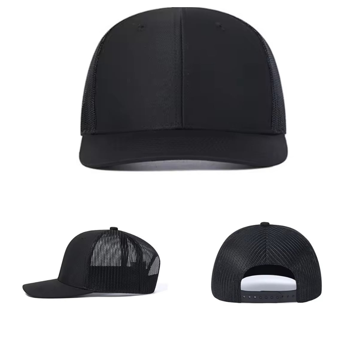 Sapca Picadili Unisex Gri/Negru - Stil Comod - imagine 4