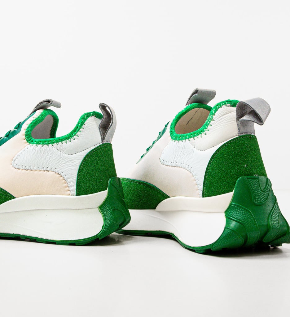 Sneakers Dama Londan Verzi - Confort și Stil - imagine 5