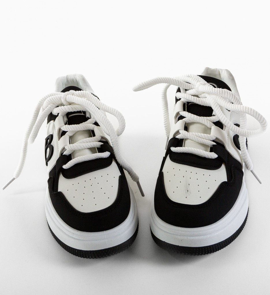 Sneakers Dama Bebybe Negri - Confort și Stil - imagine 6