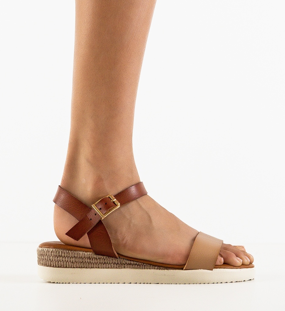 Sandale Dama Walaric Bej | Confort & Stil - imagine 4