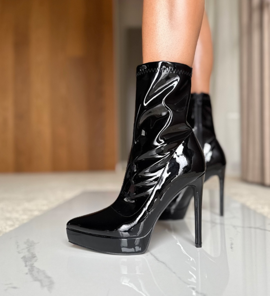 Botine dama Jahoi Negre - Eleganță și confort - imagine 3