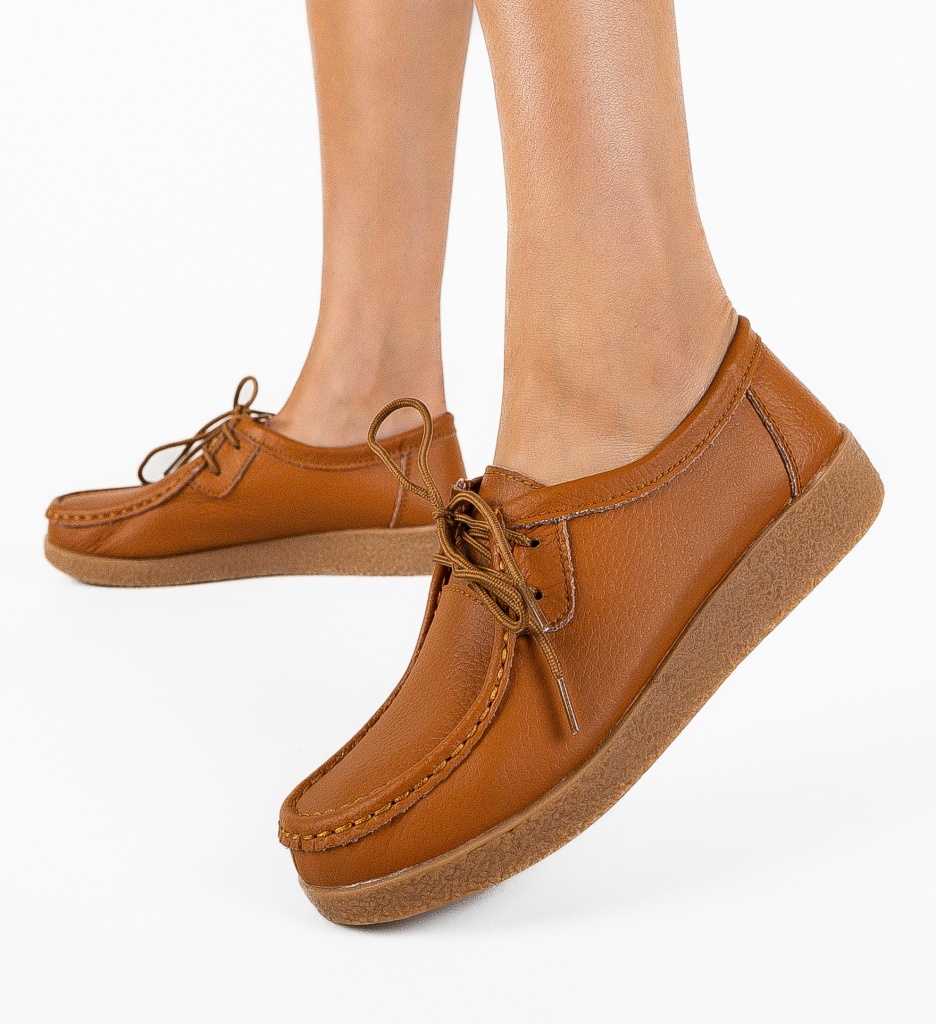 Pantofi Casual Niko Camel - Confort și Stil - imagine 4