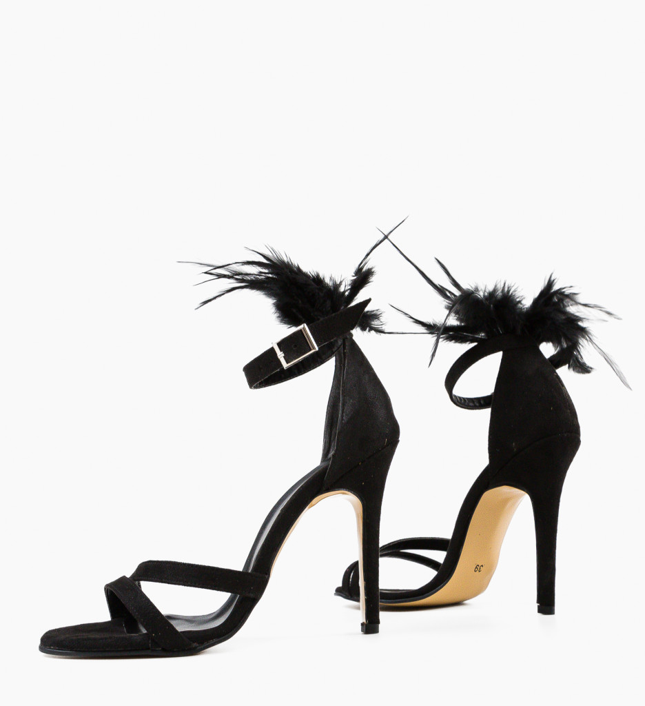 Sandale Dama Lahev Negre | Toc Elegant - imagine 7