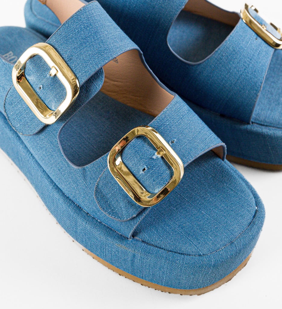 Sandale Dama Willow Albastre | Confort & Stil - imagine 12