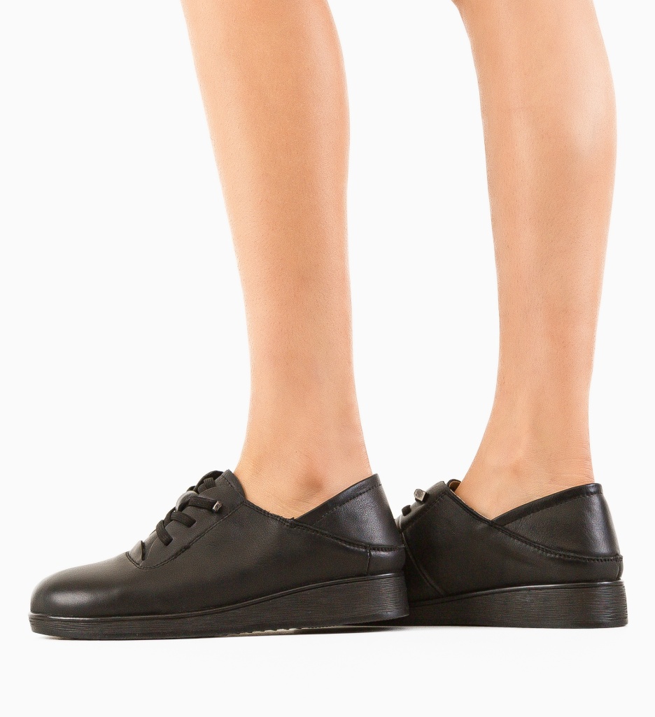 Pantofi Casual Heleg Negri - Confort și Eleganță - imagine 3